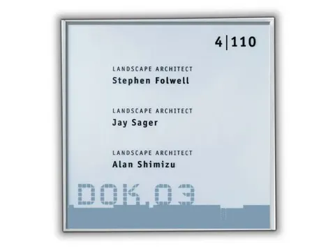 Deurbordje Hxbxd 150X150X6Mm Aluminium Profiel Acrylglas