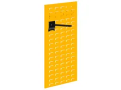 Gesleufde Plaat Staal Hxb 1000x450mm Staand Ral 1023 Verkeersgeel