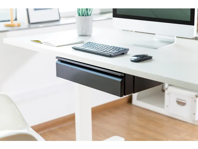Bureaulade voor onder Bureau Zwart