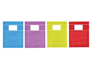 Schrift Verhaaktrend A5 80Blz Gelinieerd Assorti - 2