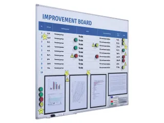 Smit Visual Verbeterbord Softline 90x120cm incl. starterkit - 2