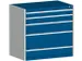 Armoire À Tiroirs Coloris De Couvercle Tablette Façade Ral3004