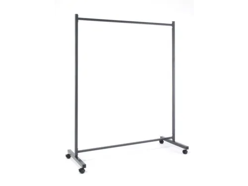 garderoberek,verrijdbaar,HxD 1800x600mm,4zwenkwielen,staal,1500 mm