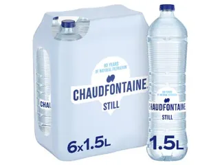 Chaudfontaine natuurlijk mineraalwater blauw petfles 1500ml - 3