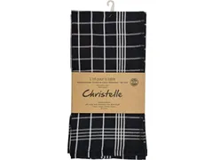 Keukenhanddoeken 100% Coton Made In Egypt 50X70Cm Zwart