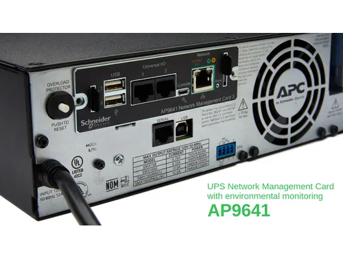 APC AP9641 Smart-UPS Netwerk Management Card (gen3) met omgevingsbewak