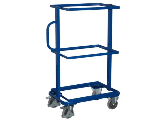 Servante Pour Bacs Norme Europe Sans Plateau Niveaux Fixes Ral5010