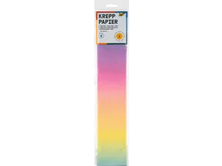 Crêpepapier Folia 50x250cm 10vel 1650 regenboog - 2
