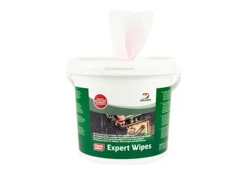 Reinigingsdoek Dreumex Expert Wipes emmer 130 stuks wit