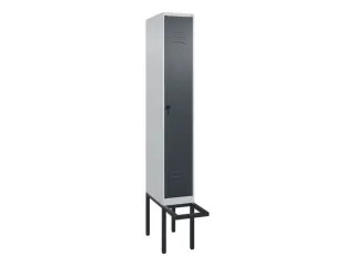 locker voor scheiding van kleding,HxBxD 2120x300x815mm,1vak - 1