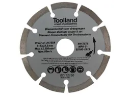 Diamantschijf SET - 150mm - Gesegmenteerd - 2 ST