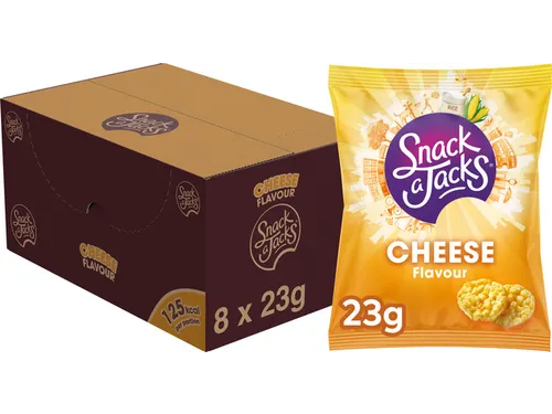 Mini rijstwafels Snack-a-Jacks cheese