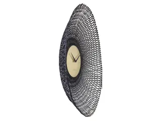 Wandklok NeXtime Vortex 60 cm zwart - 2