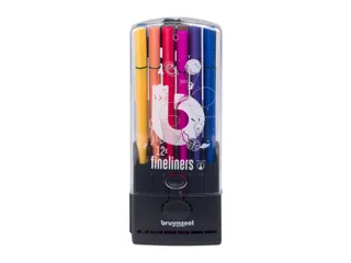 Fineliner Bruynzeel Teens 0.4mm assorti - 4