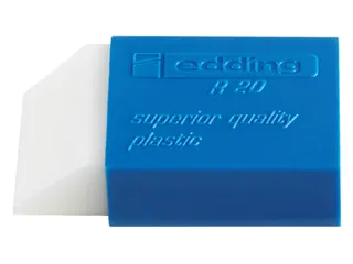 Gum edding R20 met kunststof blauwen houder 2 stuks - 1