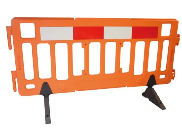 dranghek,HxBxD 1000x2000x445mm,kunststof,oranje