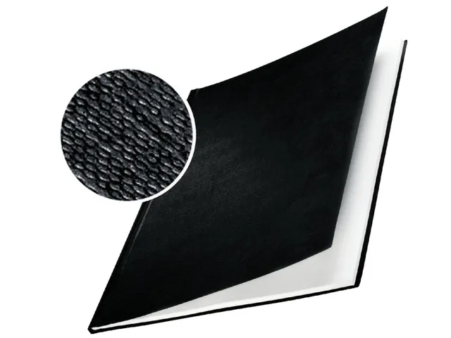 Inbindomslag Leitz A4 10.5mm Harde Kaft Zwart