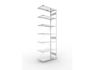 systeemstelling,aanbouwveld,CLIP,HxBxD 3000x1006x536mm,vakl. 150kg - 3