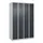 locker voor scheiding van kleding,HxBxD 1850x1200x500mm,4vak