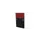 baliepaneel,v. bureau,aanbouw rechts,B 800mm,CC-zwart,BN4011-rood