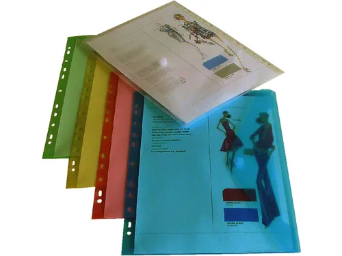 Enveloptas HF2 A4 240x310mm 11-gaats PP transparant wit