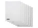Intercalaires Quantore 23 Perf Numéro 1-12 Blanc PP
