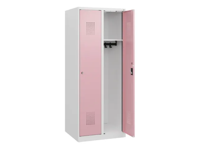 schoollocker,HxBxD 1530x600x500mm,2vak,vak B 300mm,cil.-slot