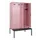 locker met bank,voor scheiding van kleding,HxBxD 2120x1200x815mm,4vak