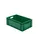 Euronorm-stapelbak 40l 210x600x400mm Wanden/bodem Gesloten Groen