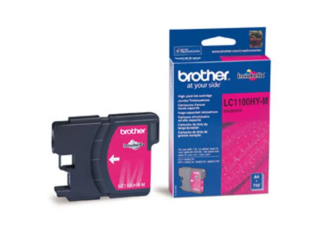 Brother LC1100HYM, Magenta, Inkt op pigmentbasis