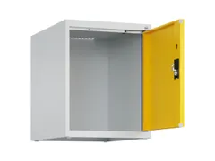 opzetkast,v. locker,1vak.,vak B 400mm,HxBxD 500x400x500mm,cilinderslot