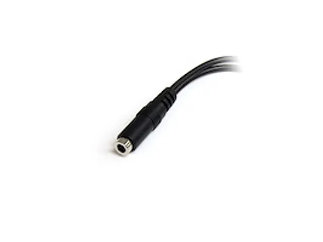 3,5mm 4-pins naar 2x 3-pins 3,5mm Headset Verloopkabel F/M