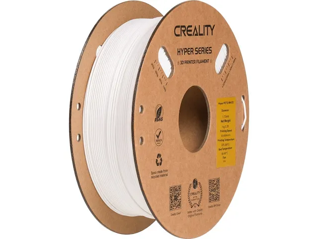 3D Filament HYPER PETG 1,75mm Wit 1kg