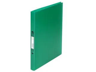 Ringmap A4 2 Ringen 16mm Transparant Groen - 2