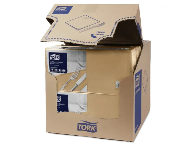 Tork 470000 Soft Lunchservet Advanced Biscuit 33x33cm