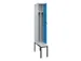 locker voor scheiding van kleding,HxBxD 2120x300x815mm,1vak