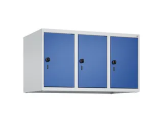 opzetkast,v. locker,3vak.,vak B 300mm,HxBxD 500x900x500mm,draaigrendel - 2