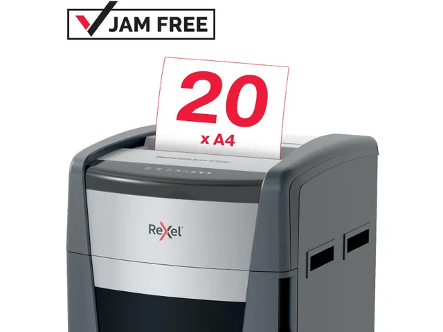 Momentum Extra XP520+ papiervernietiger 120L zwart