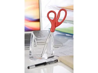 Schaar Scotch 18cm universeel rood blister - 11