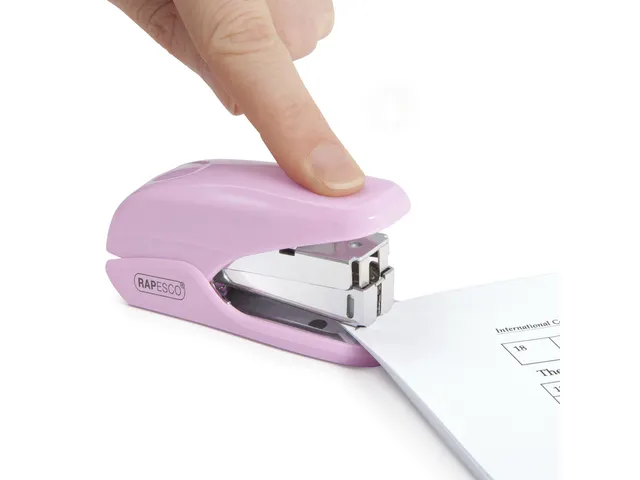 nietmachine X5 Mini Less Effort 20 vellen roze