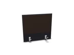 opzetpaneel,v. bureau,aanbouw achter,B 600mm,CC-zwart,BN2036-bruin