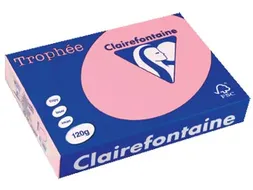Trophée Pastel gekleurd papier A4 120 gram 250vel Roze
