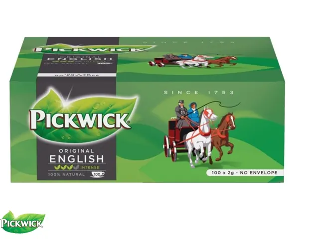 Zwarte Thee Pickwick engelse melange 100x2gr zonder envelop