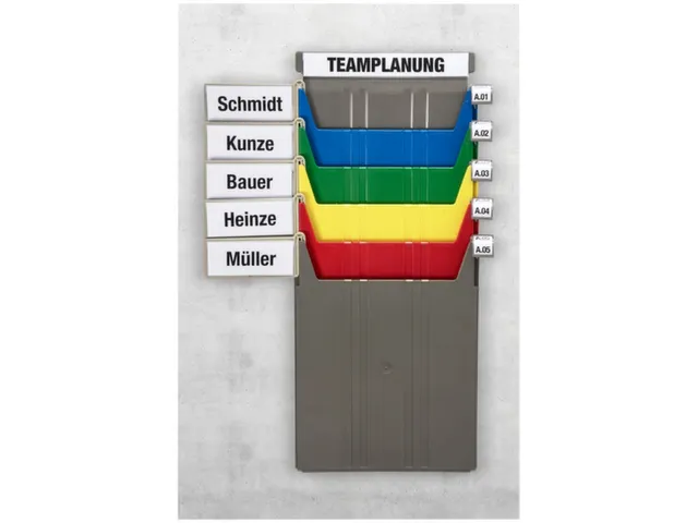 Organisateur mural Module base DIN A4 15x240x302mm ABS