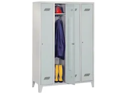 locker,RAL 7035,HxBxD 1850x1200x500mm,4vak,vak B 300mm,cil.-slot