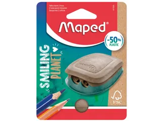 Puntenslijper Maped Pulse Smiling Planet 2-gaats - 1