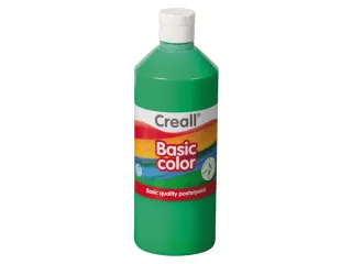 Plakkaatverf Creall Basic middengroen 500ml - 2
