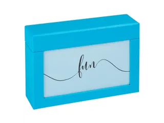Fotobox walther design Fun 10x15cm 100 foto's oceaan blauw - 2