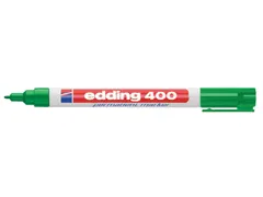 Viltstift edding 400 rond groen 1mm