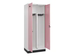 PBM-locker,HxBxD 1950x800x500mm,2vak,vak B 400mm,draaigrendel
